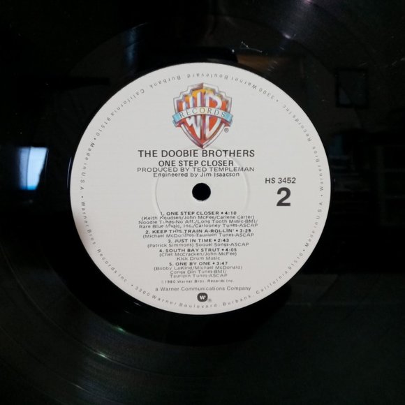 Doobie Brothers One Step Closer HS 3452 Vinyl Record 1980 - Picture 6 of 6